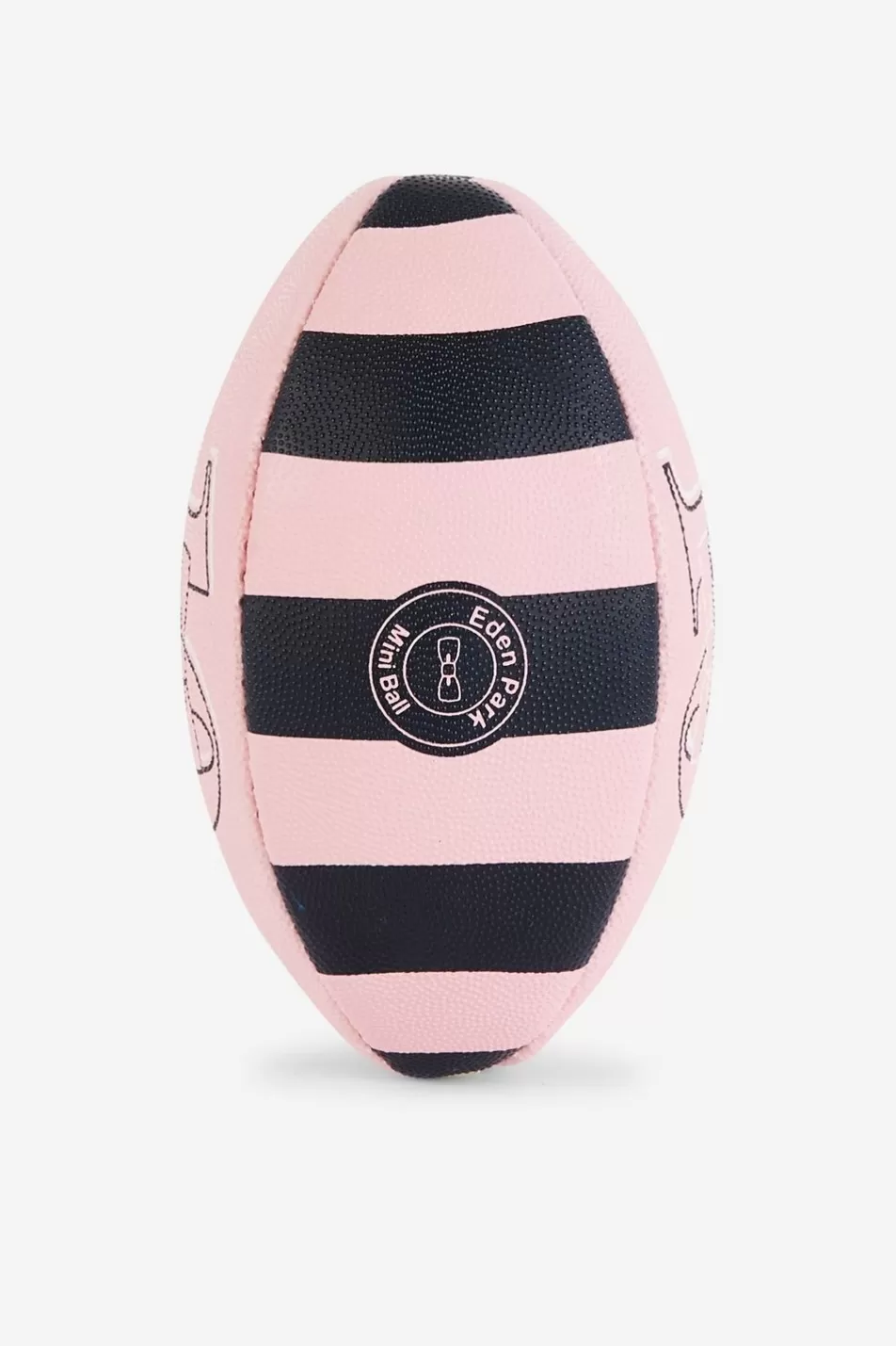 Ballons De Rugby | Eden Park Pink And Navy Rugby Ball In Grippy