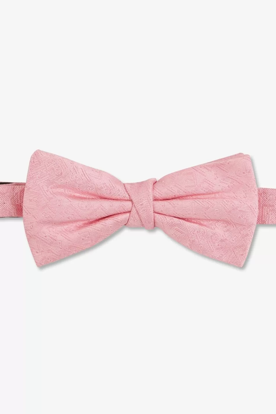 Ties & Bow Ties | Eden Park Pink Bow Tie With Micro-Pattern