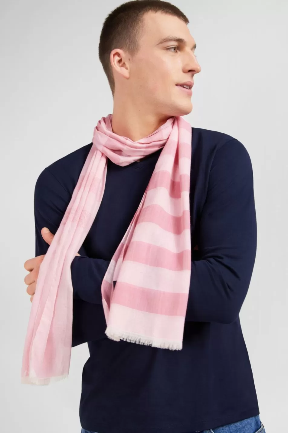 Scarves & Wraps | Eden Park Pink Circle Scarf