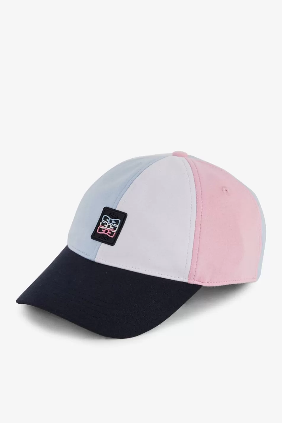 Caps | Eden Park Pink Colour-Block Cap