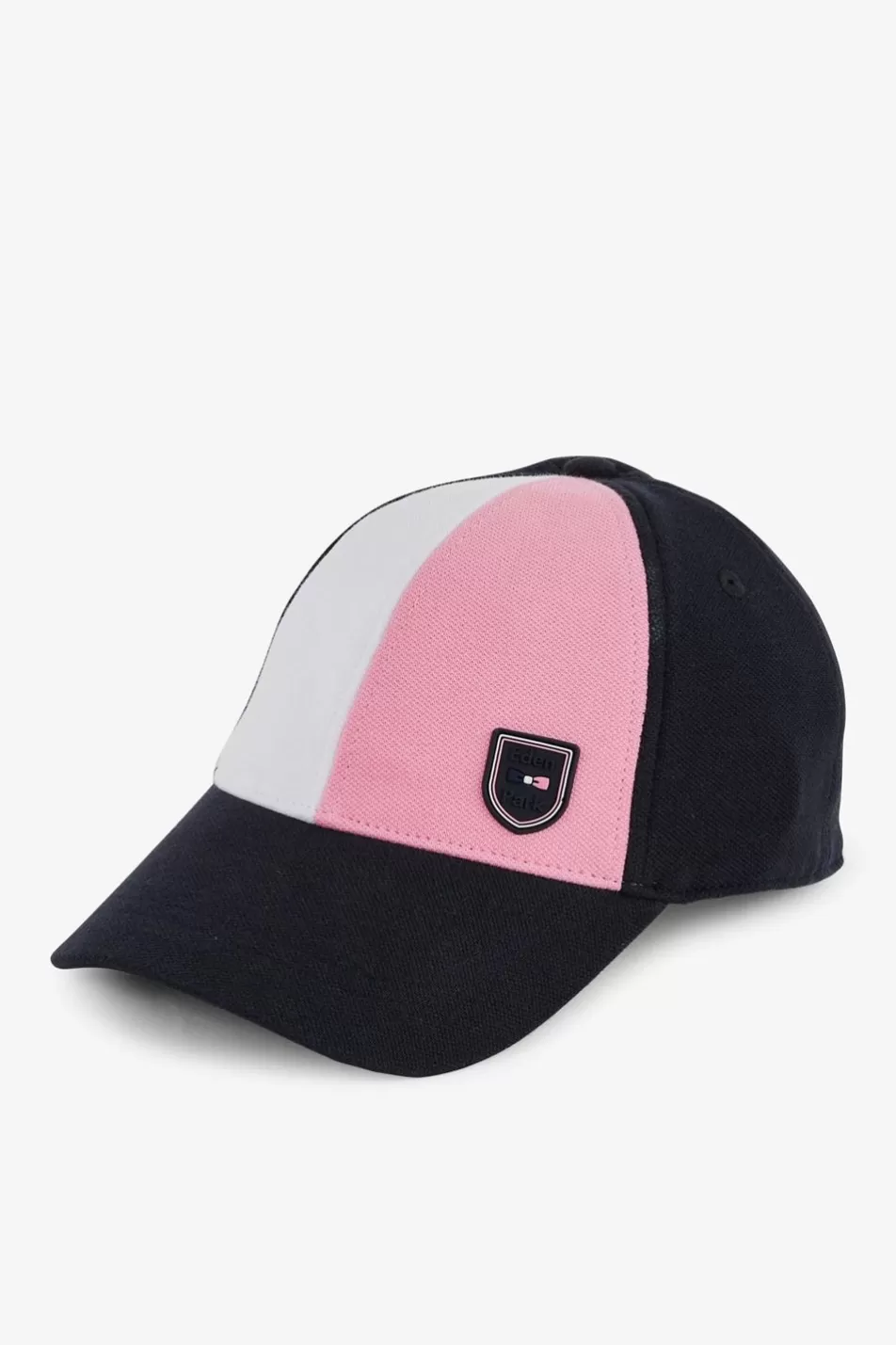 Caps | Eden Park Pink Colour-Block Cap