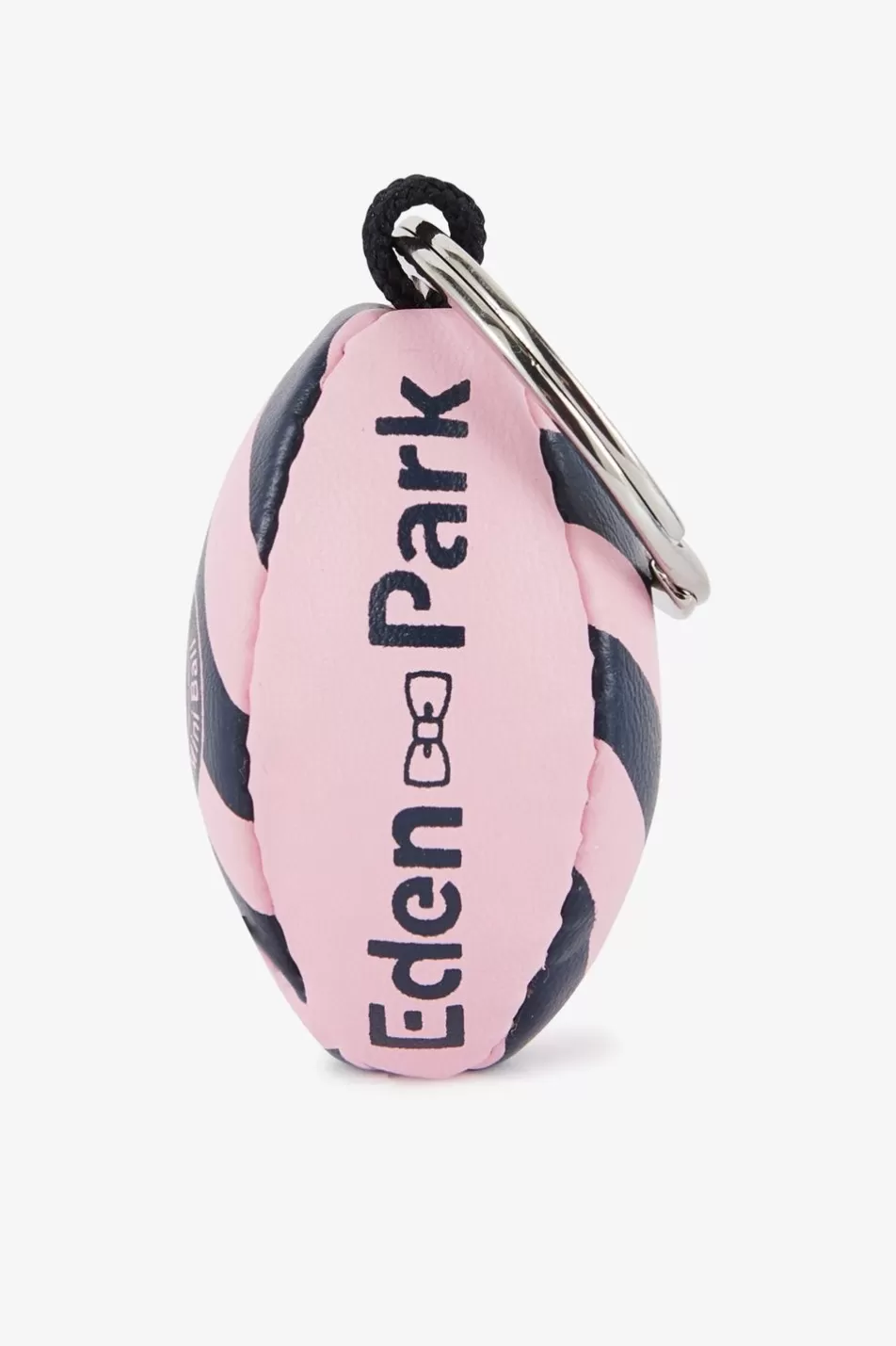 Key Chains | Eden Park Pink Rugby Ball Keyring With Stripe And Screen-Printed