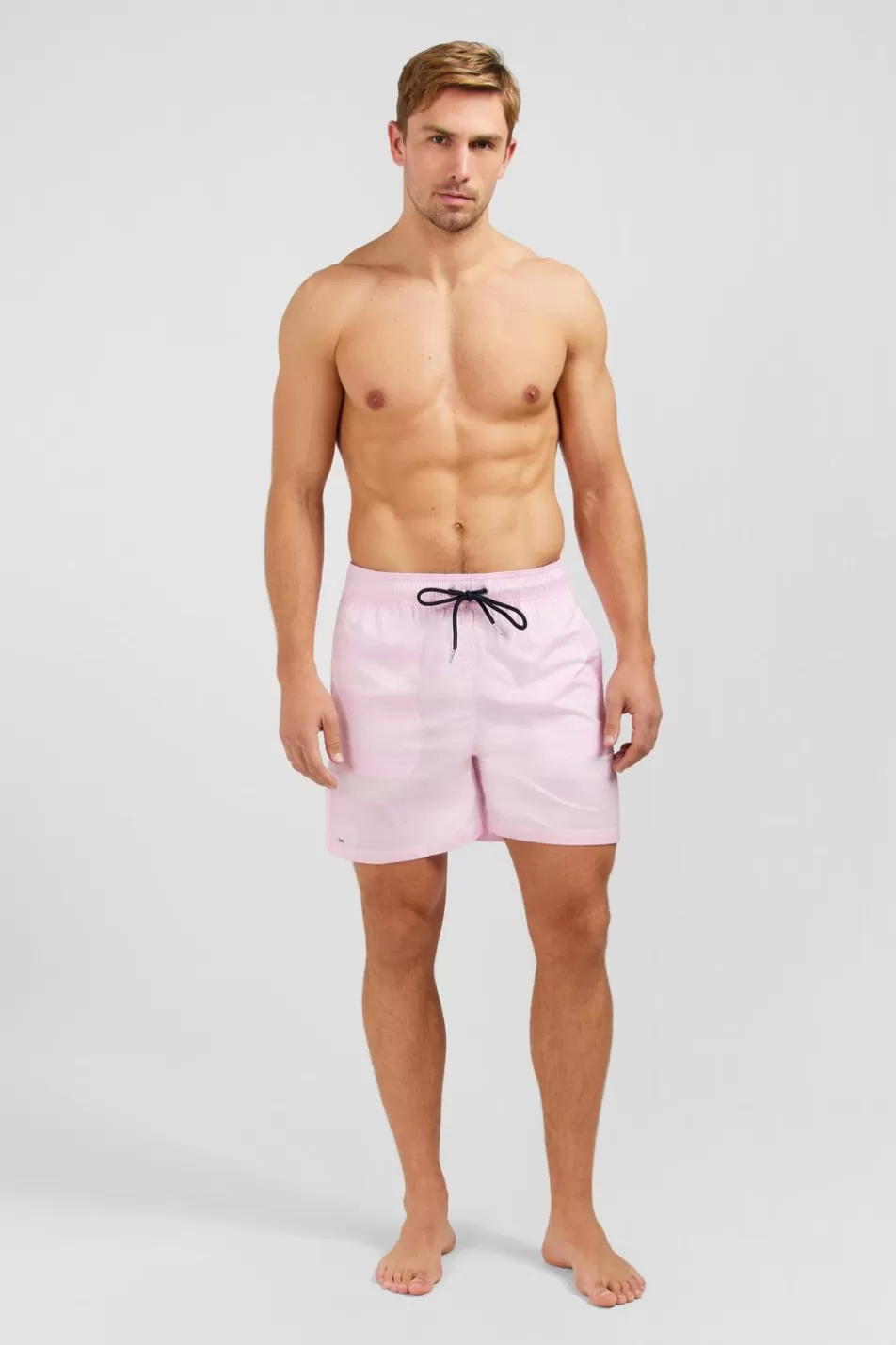 Swimwear | Eden Park Pink Striped Swim Shorts