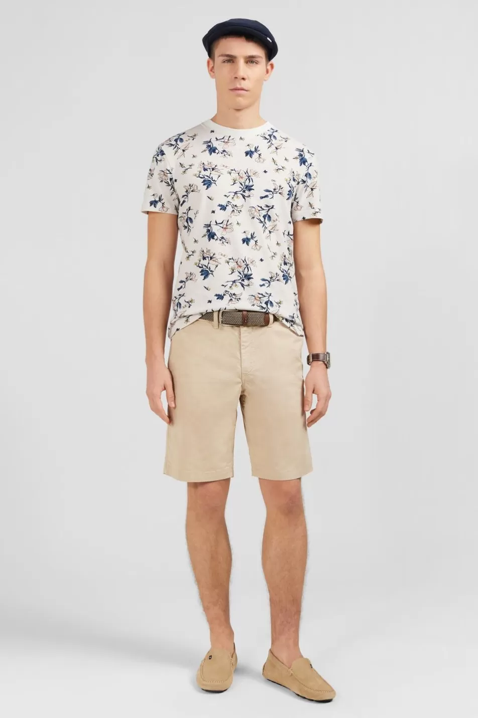 Shorts & Bermudas | Eden Park Plain Beige Bermuda Shorts