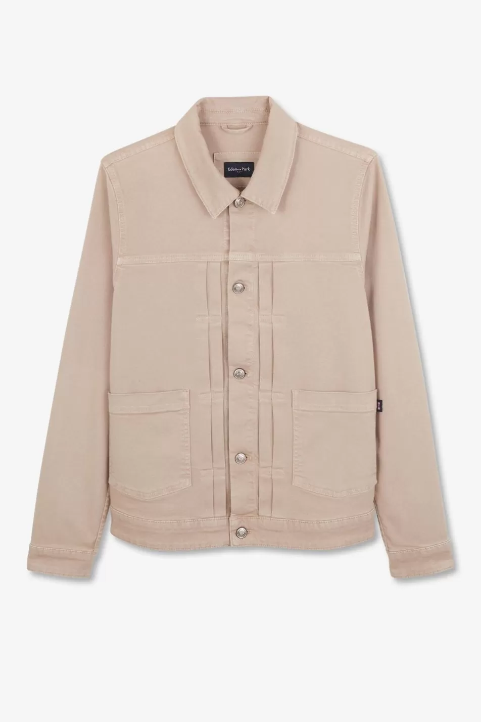 Coats | Eden Park Plain Beige Jacket