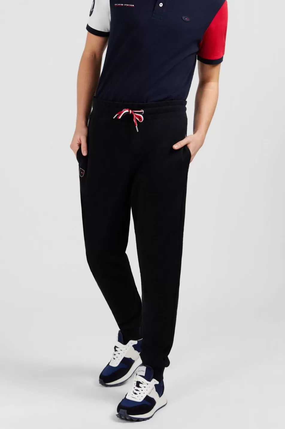 Pants | Eden Park Plain Black Jogging Bottoms