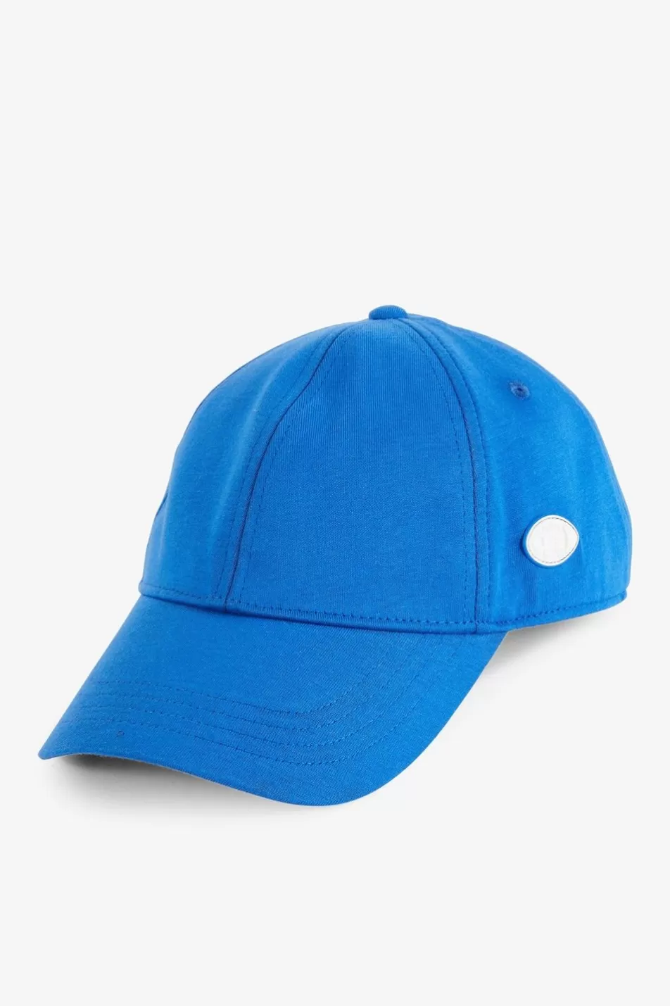 Caps | Eden Park Plain Blue Cotton Cap