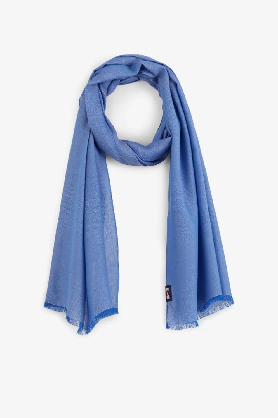 Scarves & Wraps | Eden Park Plain Blue Scarf