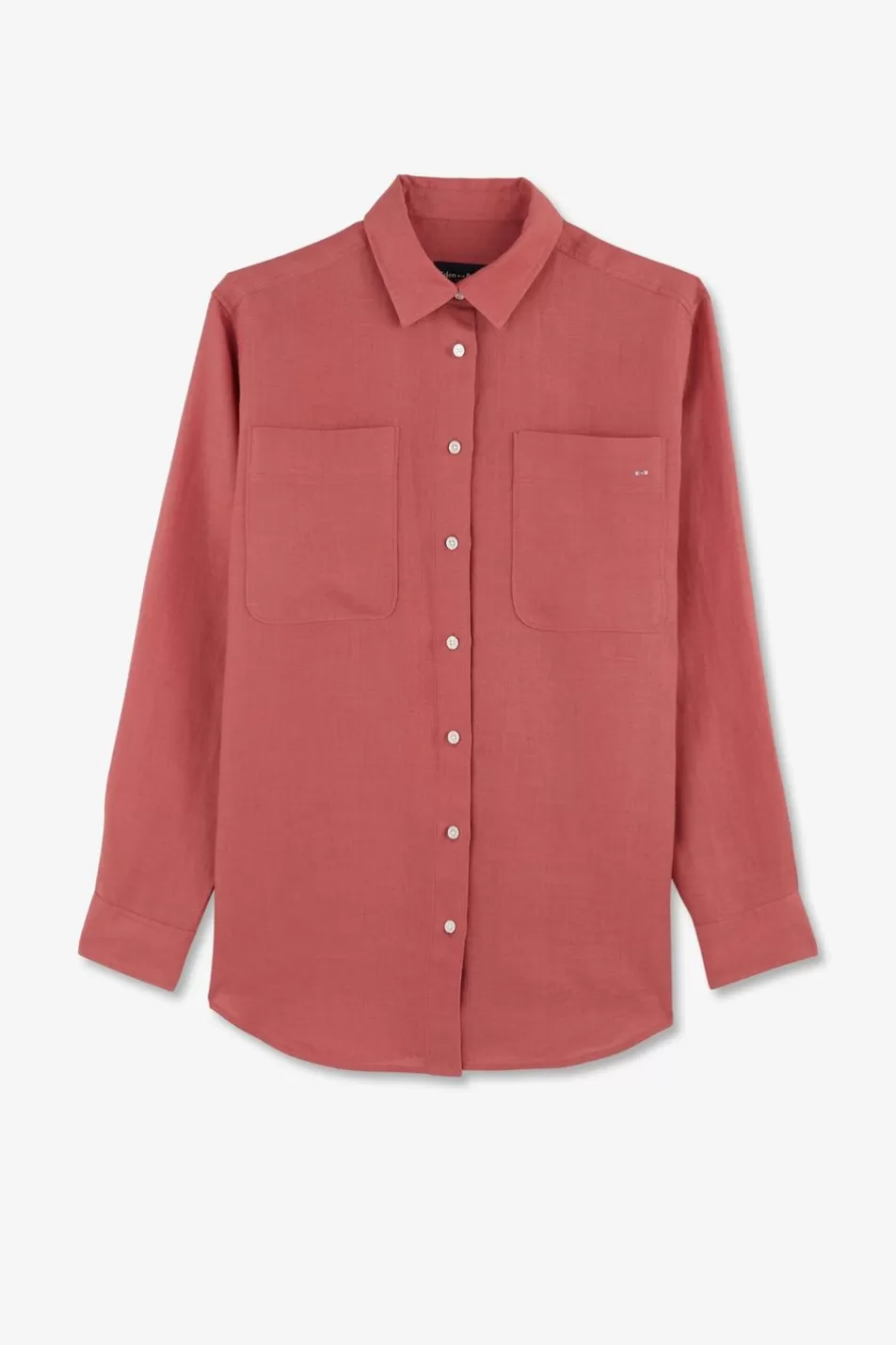 Shirts | Eden Park Plain Brick Blouse