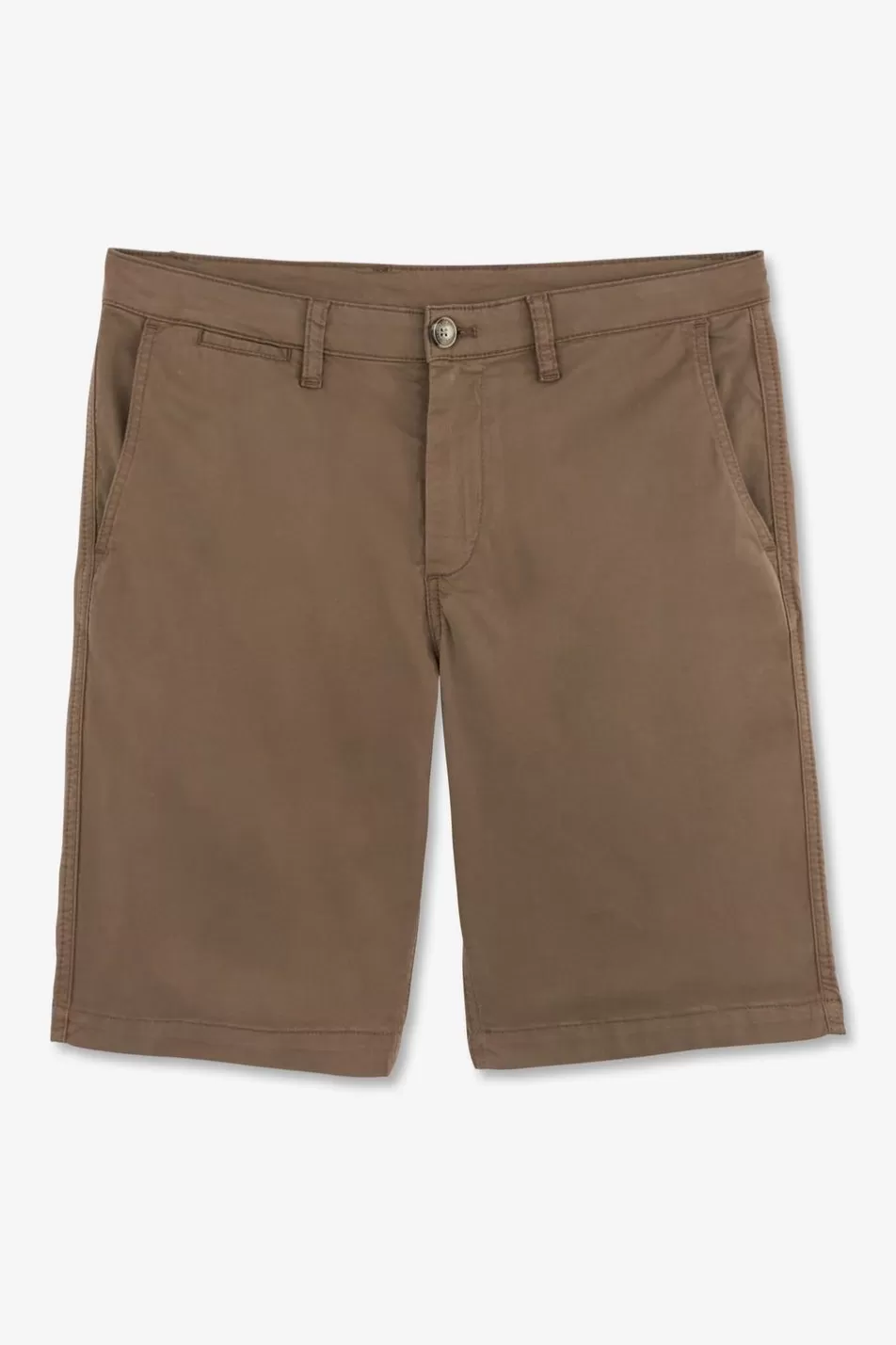 Shorts & Bermudas | Eden Park Plain Brown Bermuda Shorts