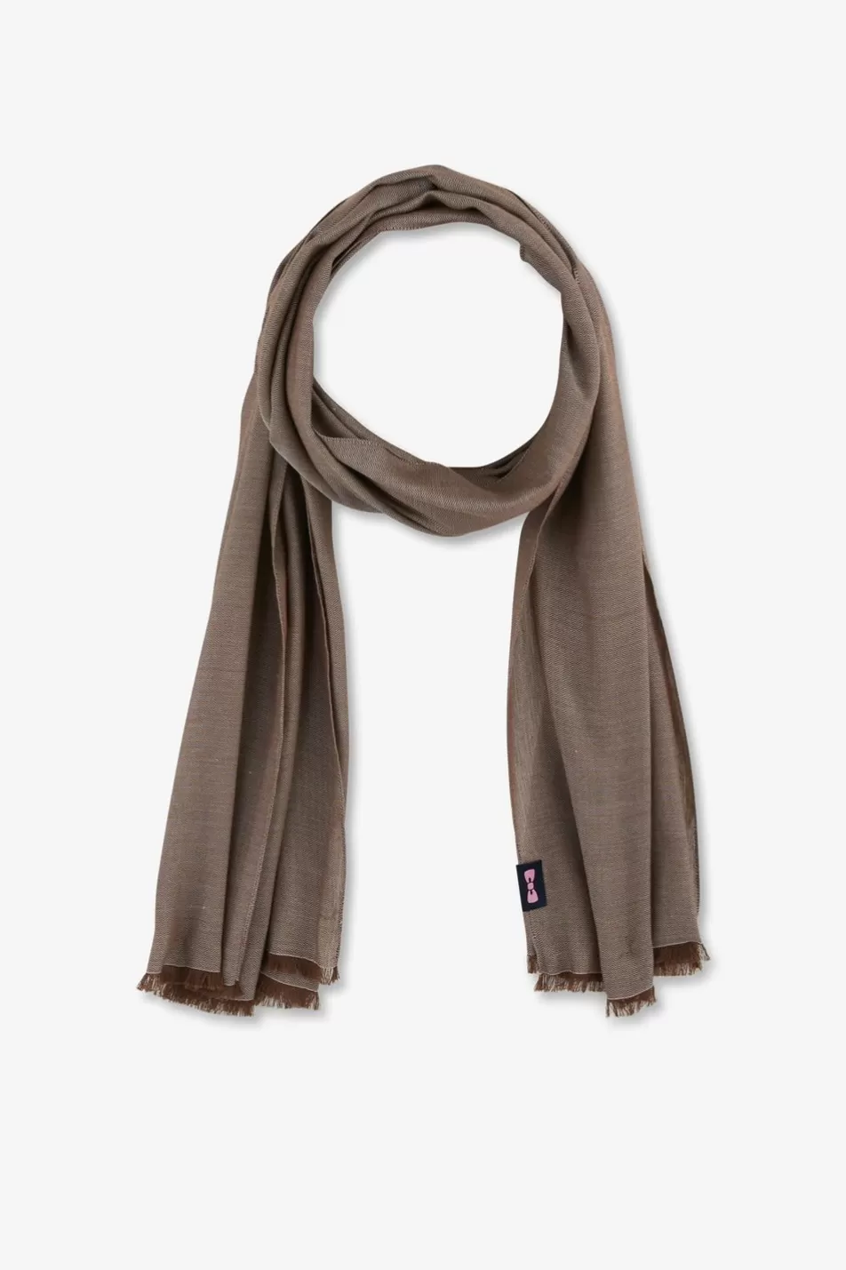 Scarves & Wraps | Eden Park Plain Brown Scarf