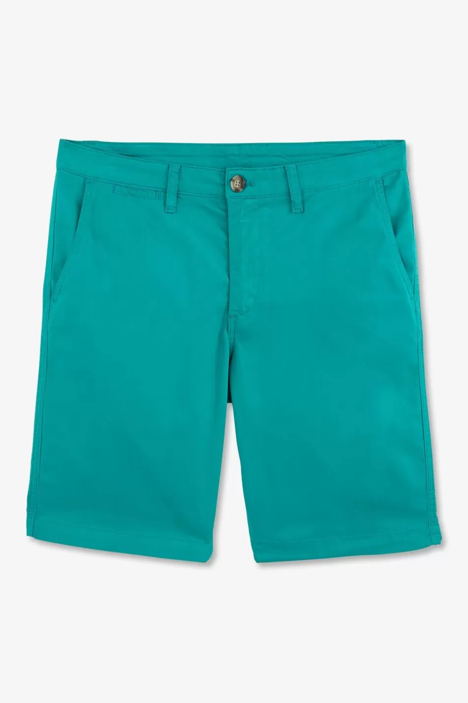 Shorts & Bermudas | Eden Park Plain Green Bermuda Shorts