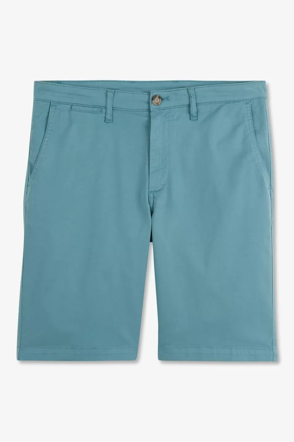 Shorts & Bermudas | Eden Park Plain Green Bermuda Shorts