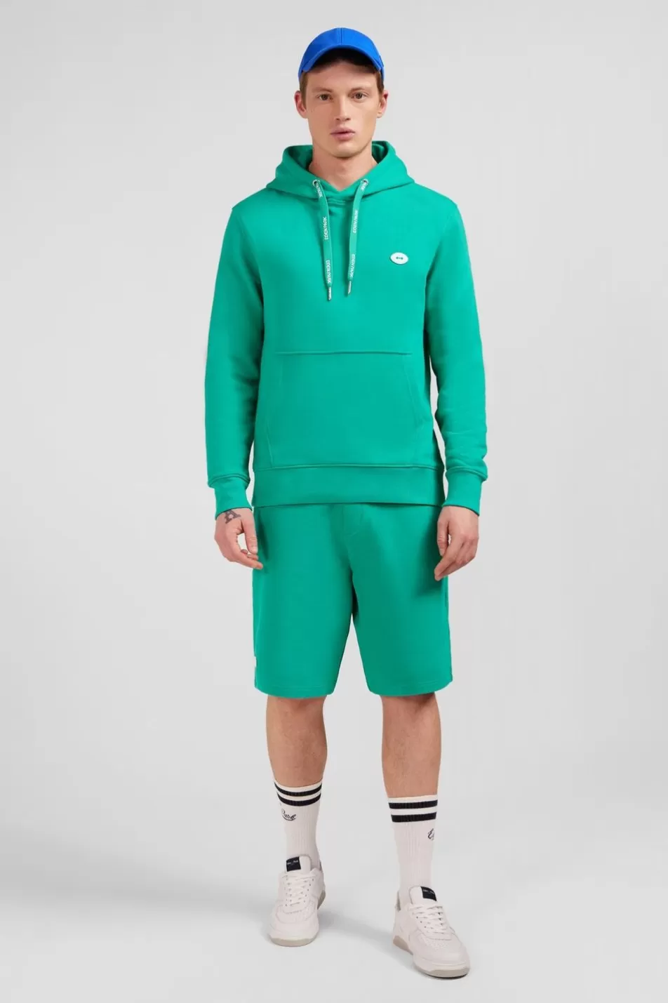 Sweatshirts | Eden Park Plain Green Hoodie