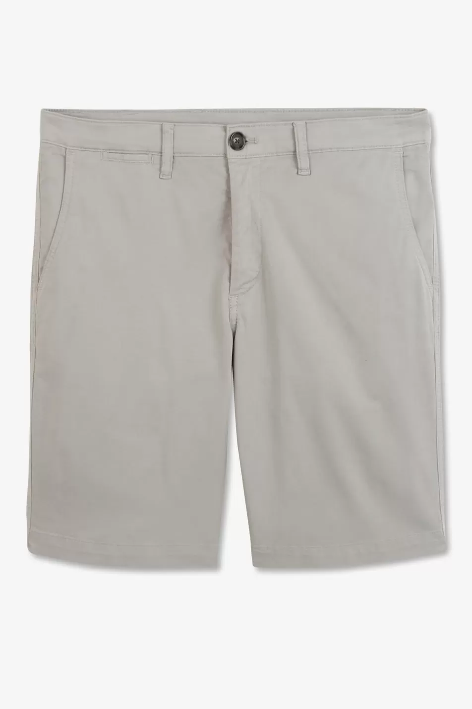 Shorts & Bermudas | Eden Park Plain Grey Bermuda Shorts