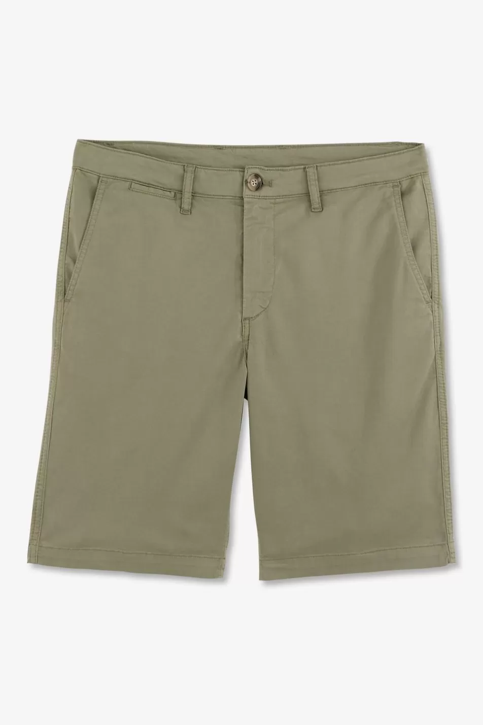 Shorts & Bermudas | Eden Park Plain Khaki Bermuda Shorts