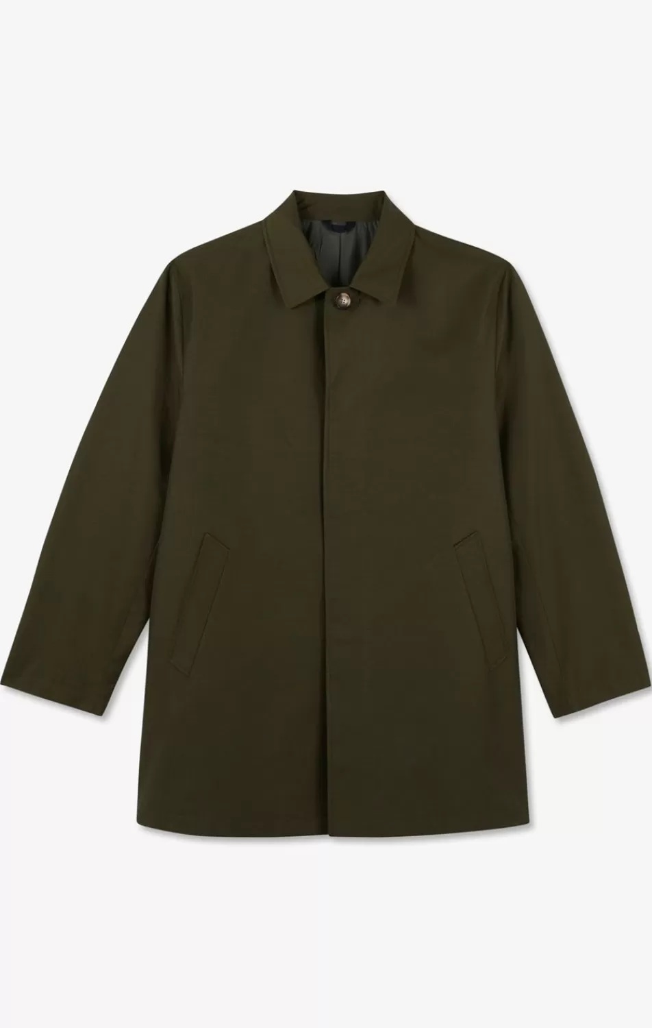 Coats | Eden Park Plain Khaki Raincoat