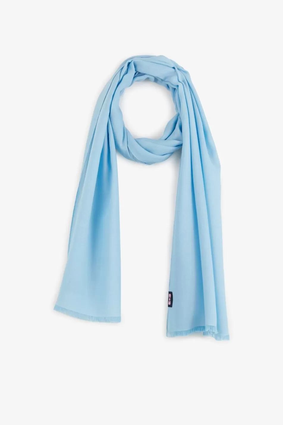 Scarves & Wraps | Eden Park Plain Light Blue Scarf