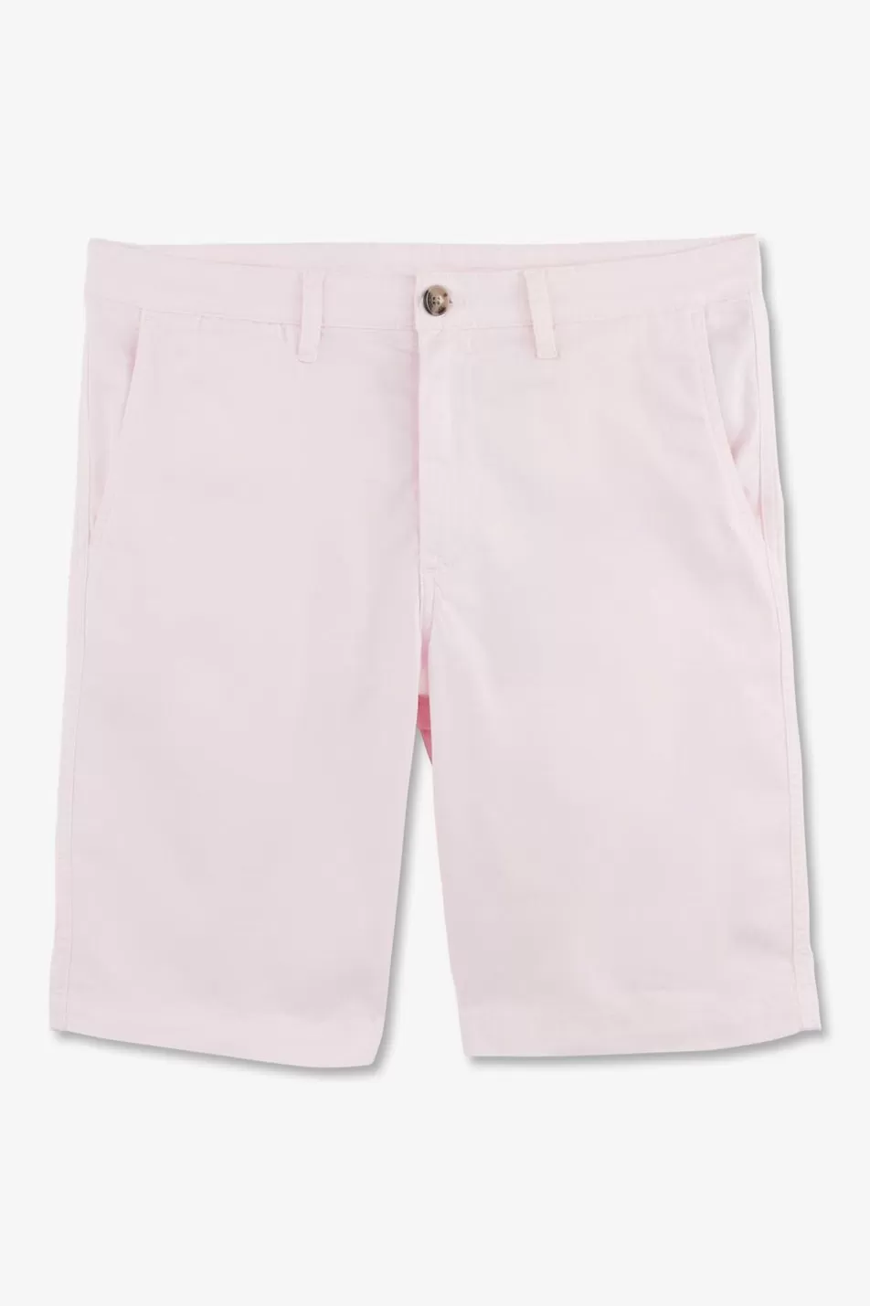 Shorts & Bermudas | Eden Park Plain Pink Bermuda Shorts