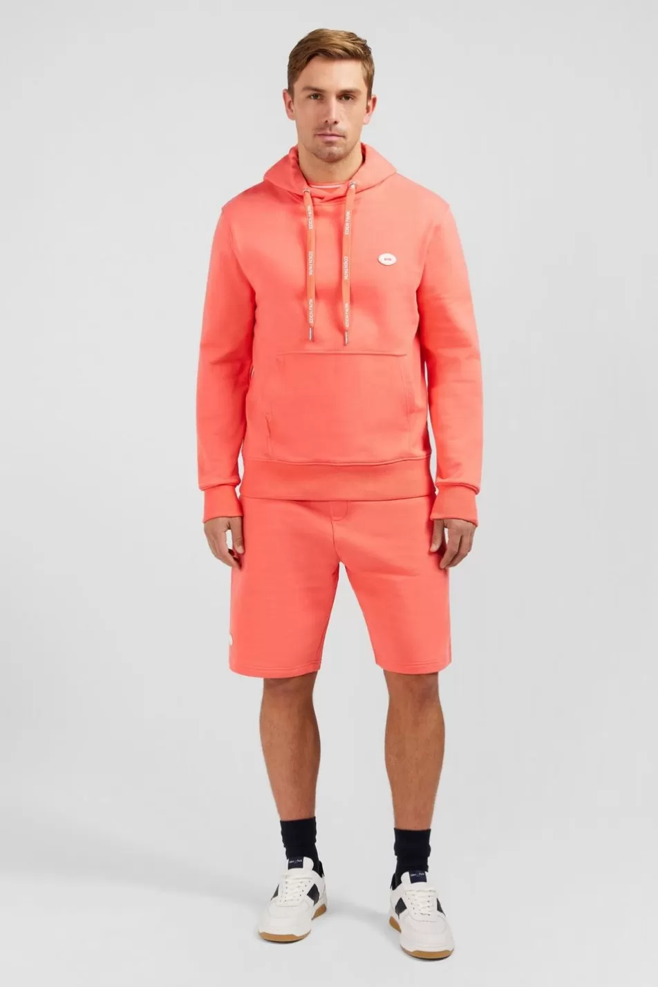 Sweatshirts | Eden Park Plain Pink Hoodie