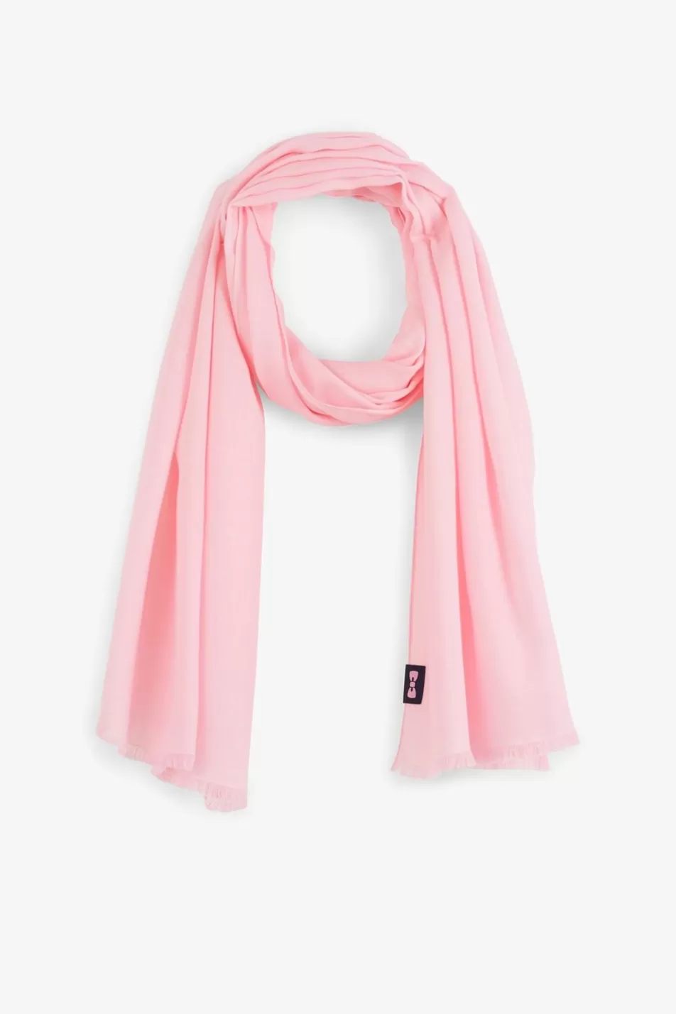 Scarves & Wraps | Eden Park Plain Pink Scarf