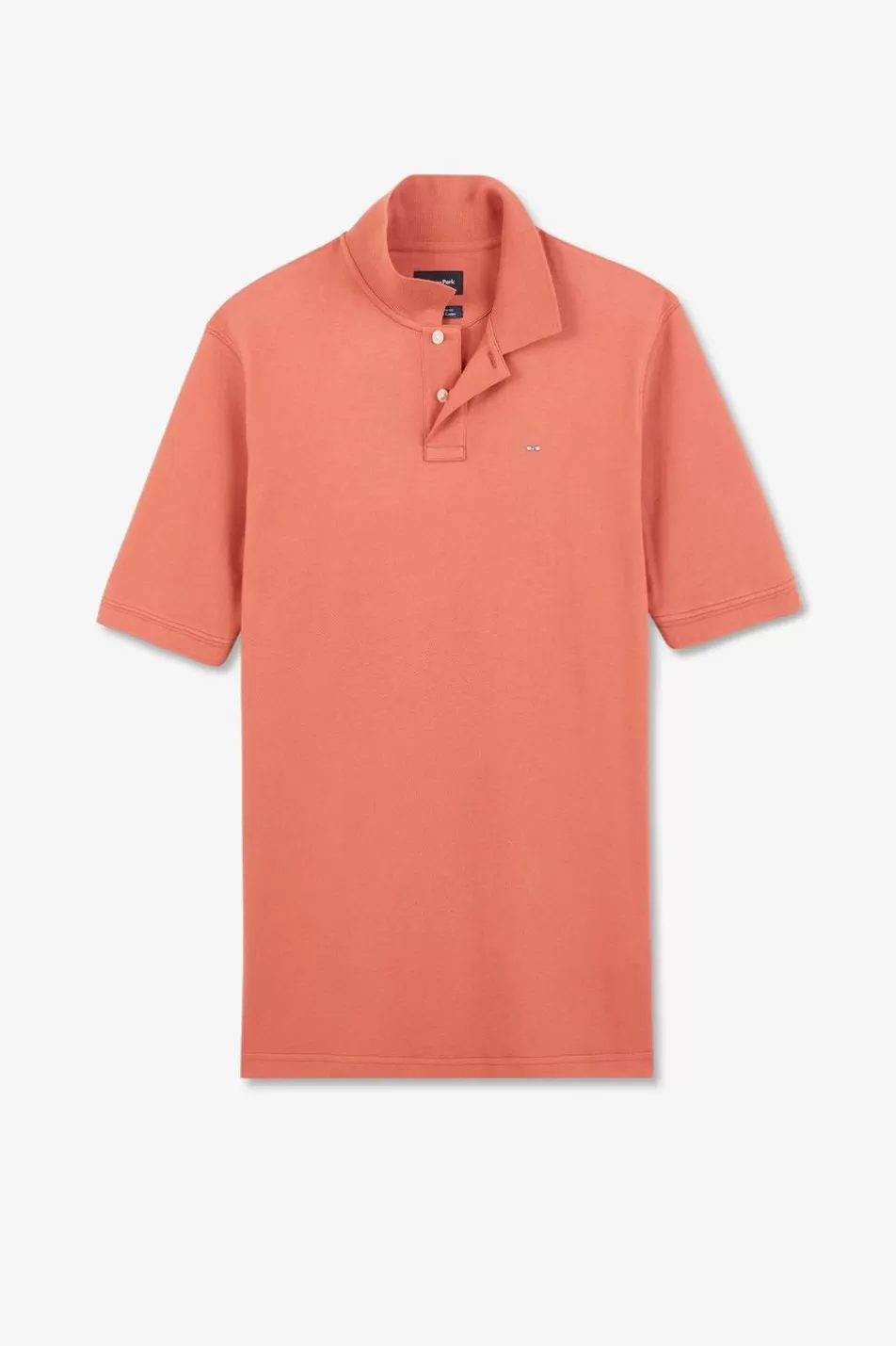 Polos | Eden Park Plain Red Short-Sleeved Polo Shirt