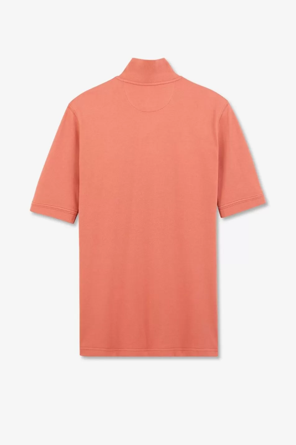 Polos | Eden Park Plain Red Short-Sleeved Polo Shirt