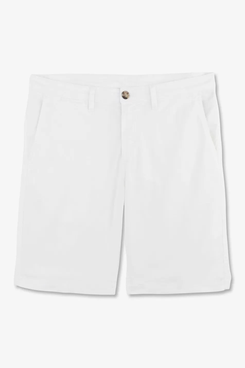 Shorts & Bermudas | Eden Park Plain White Bermuda Shorts