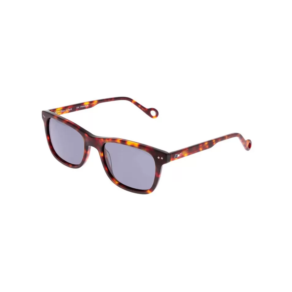 Lunettes De Soleil | Eden Park Rectangular Sunglasses With Scale Pattern