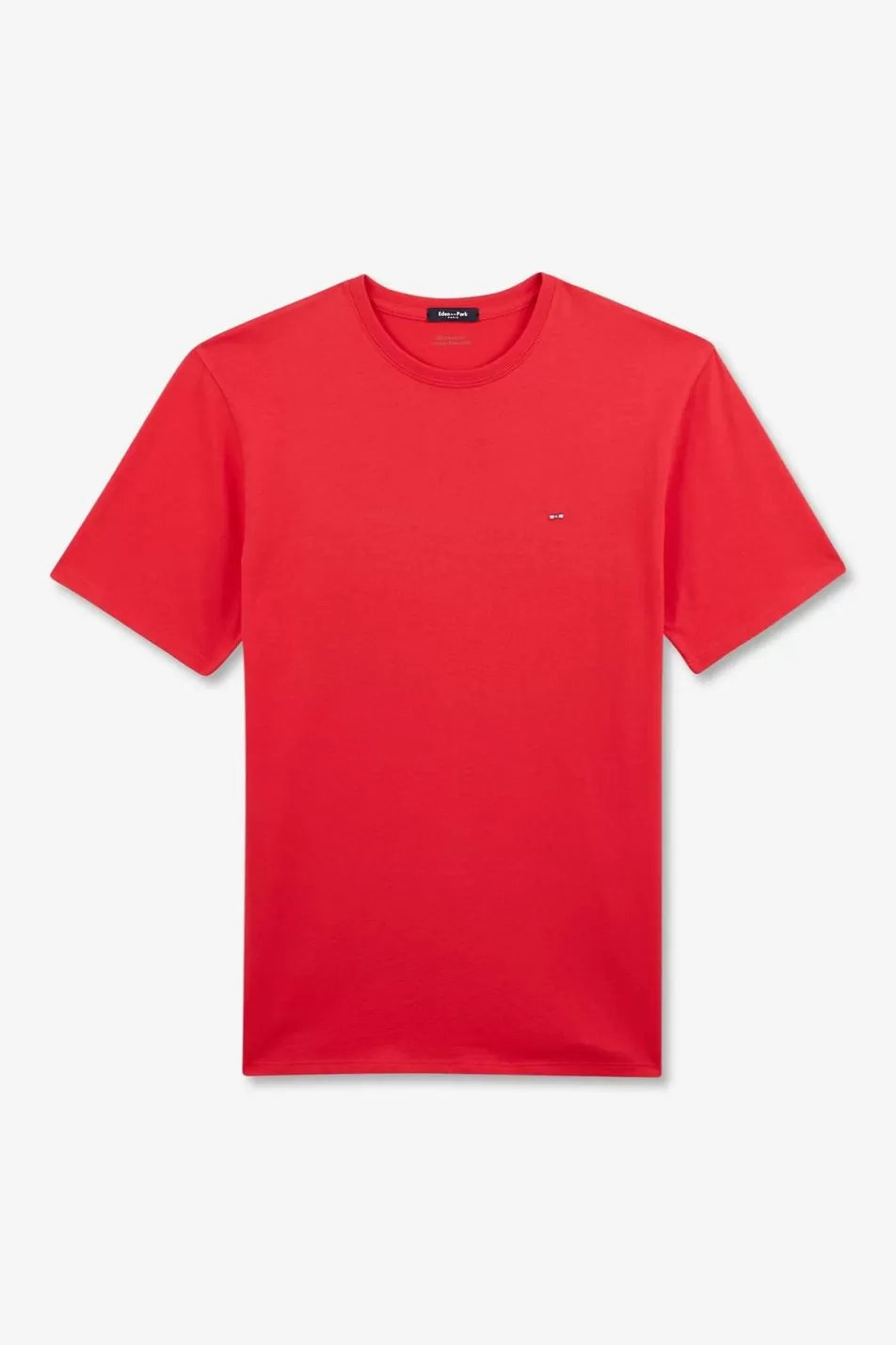 T-Shirts | Eden Park Red Short-Sleeved T-Shirt