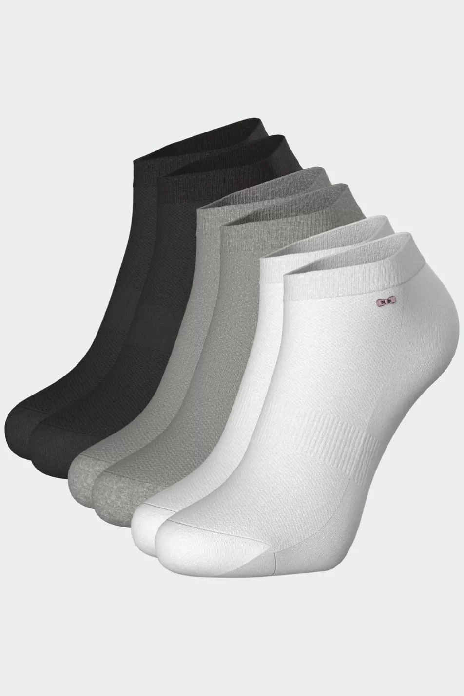 Socks | Eden Park Set Of 3 Pairs Of Low-Cut Stretch Cotton Socks