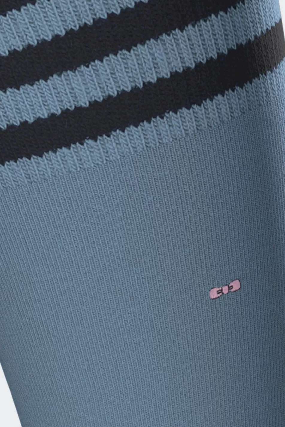 Socks | Eden Park Set Of 3 Pairs Of Stretch Cotton Socks With Ribbed Edges
