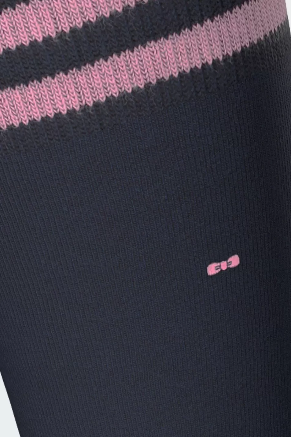 Socks | Eden Park Set Of 3 Pairs Of Stretch Cotton Socks With Ribbed Edges