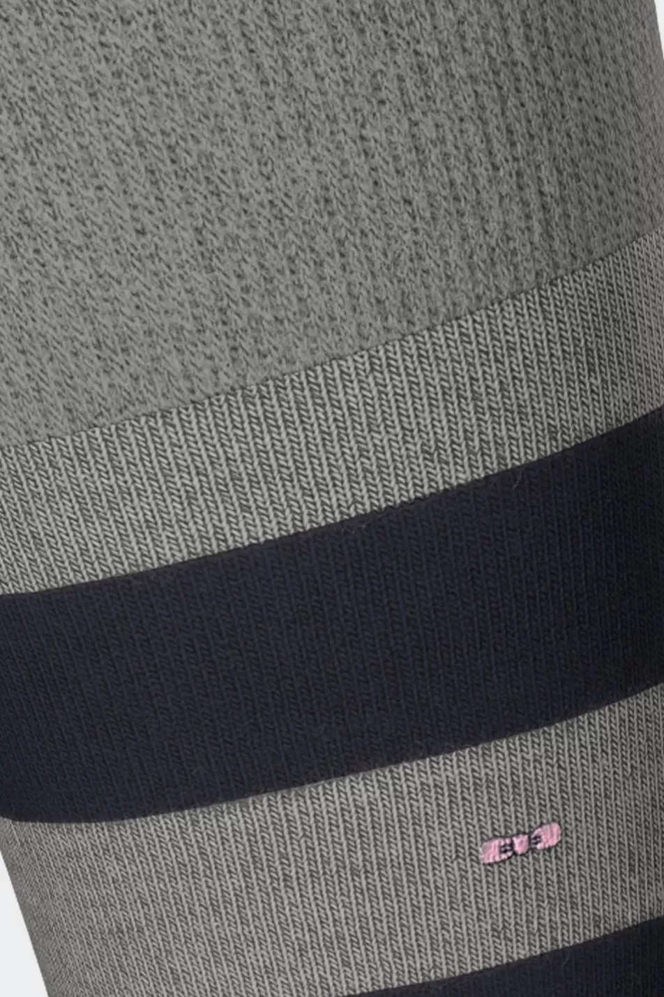 Socks | Eden Park Set Of 3 Pairs Of Striped Navy Socks In Stretch Cotton