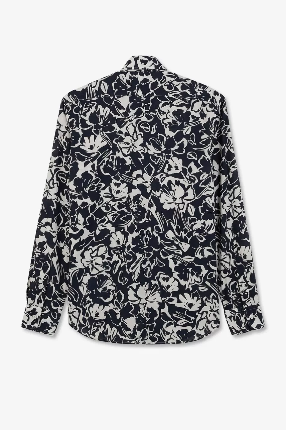 Shirts | Eden Park Shirt With An Exclusive Floral Print