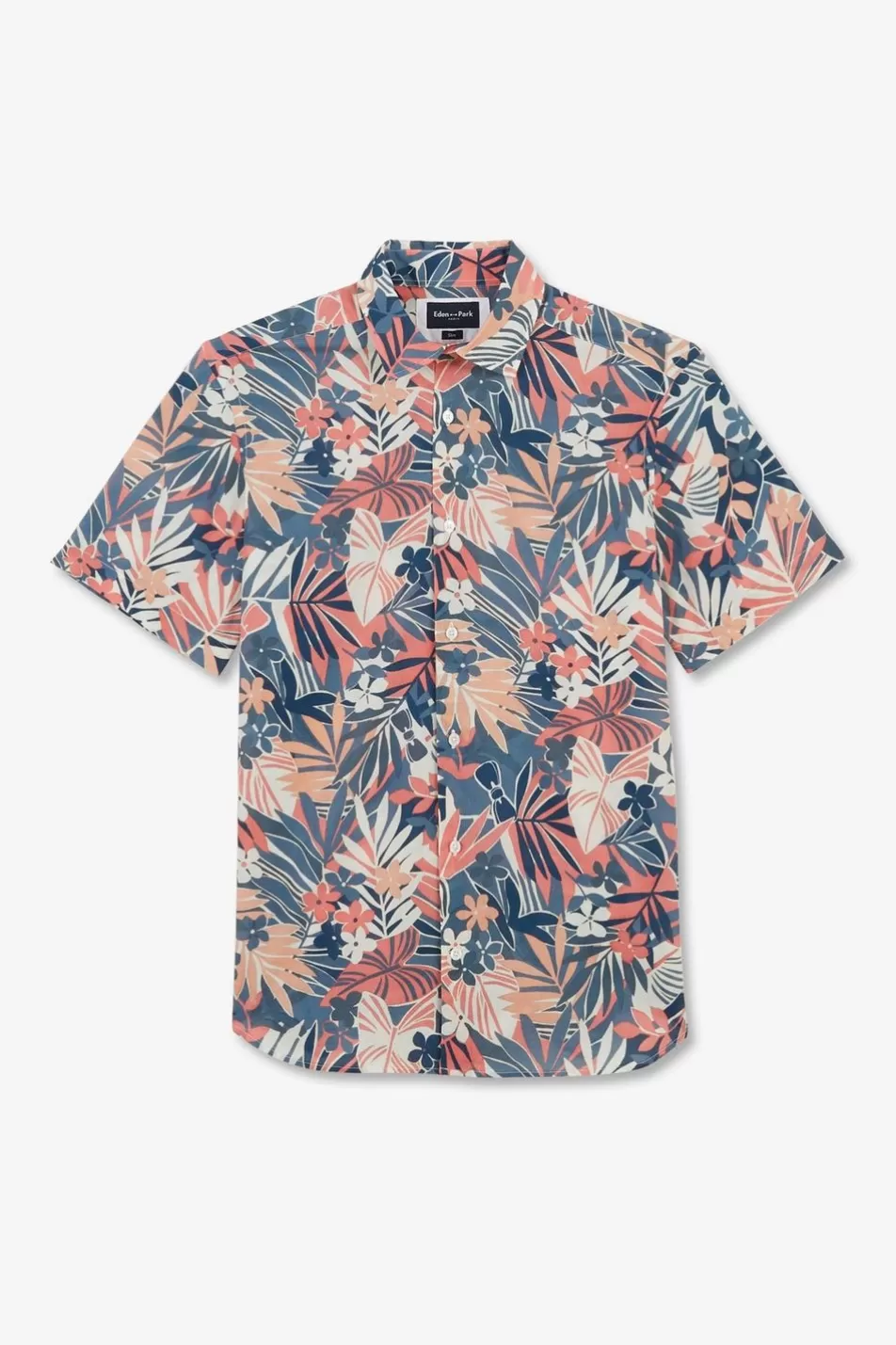 Short-Sleeved Shirts | Eden Park Shirt With Exclusive Floral Print