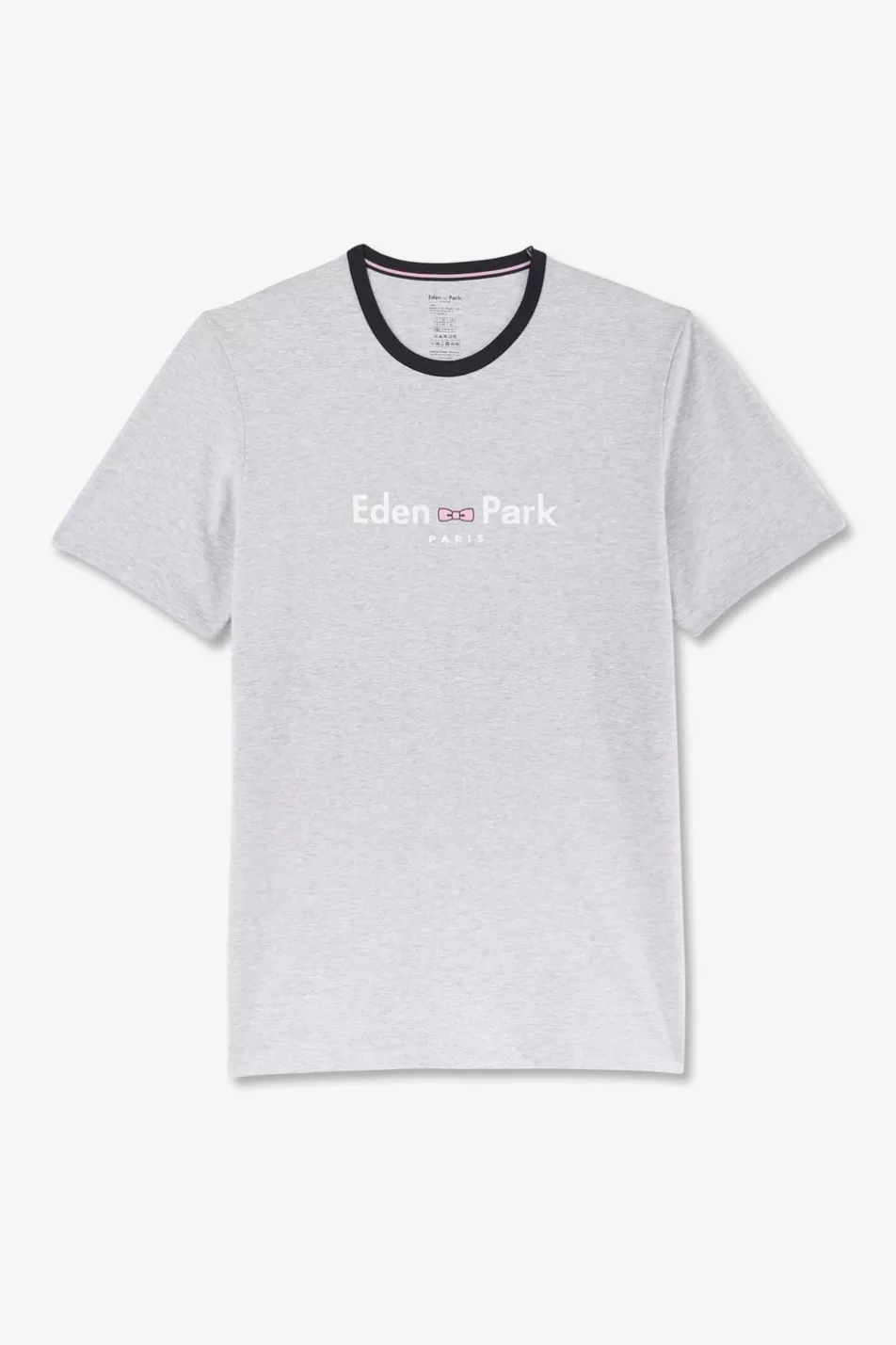 Pyjamas | Eden Park Short Grey Pyjamas With Logo