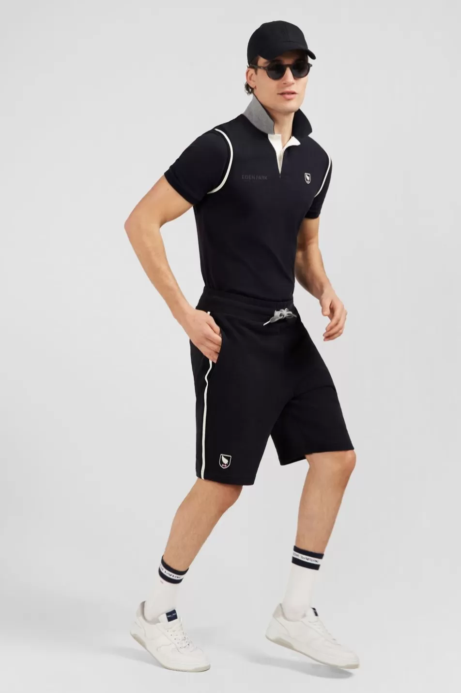 Shorts & Bermudas | Eden Park Shorts In Black Fleece