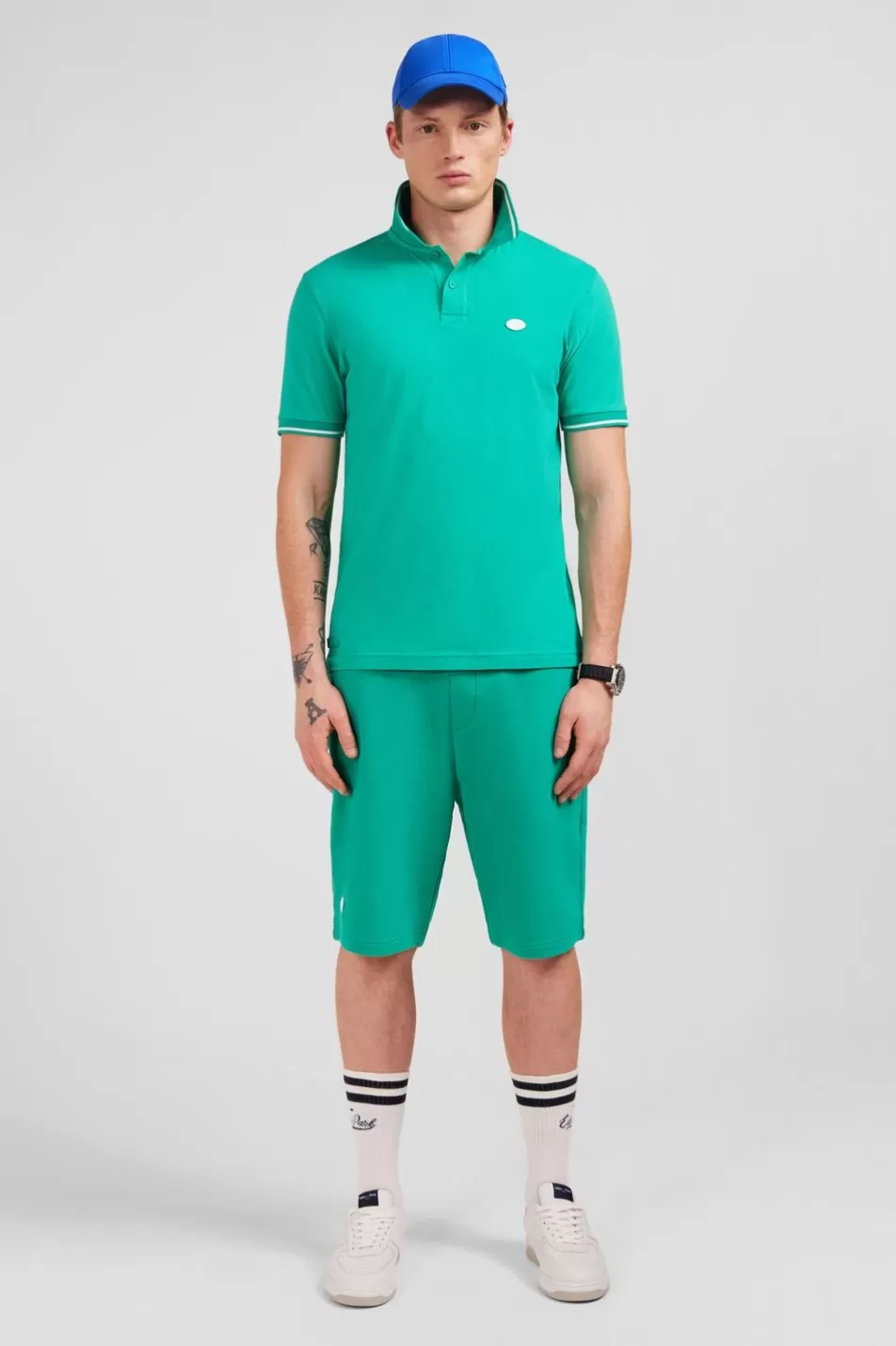 Shorts & Bermudas | Eden Park Shorts In Green Fleece