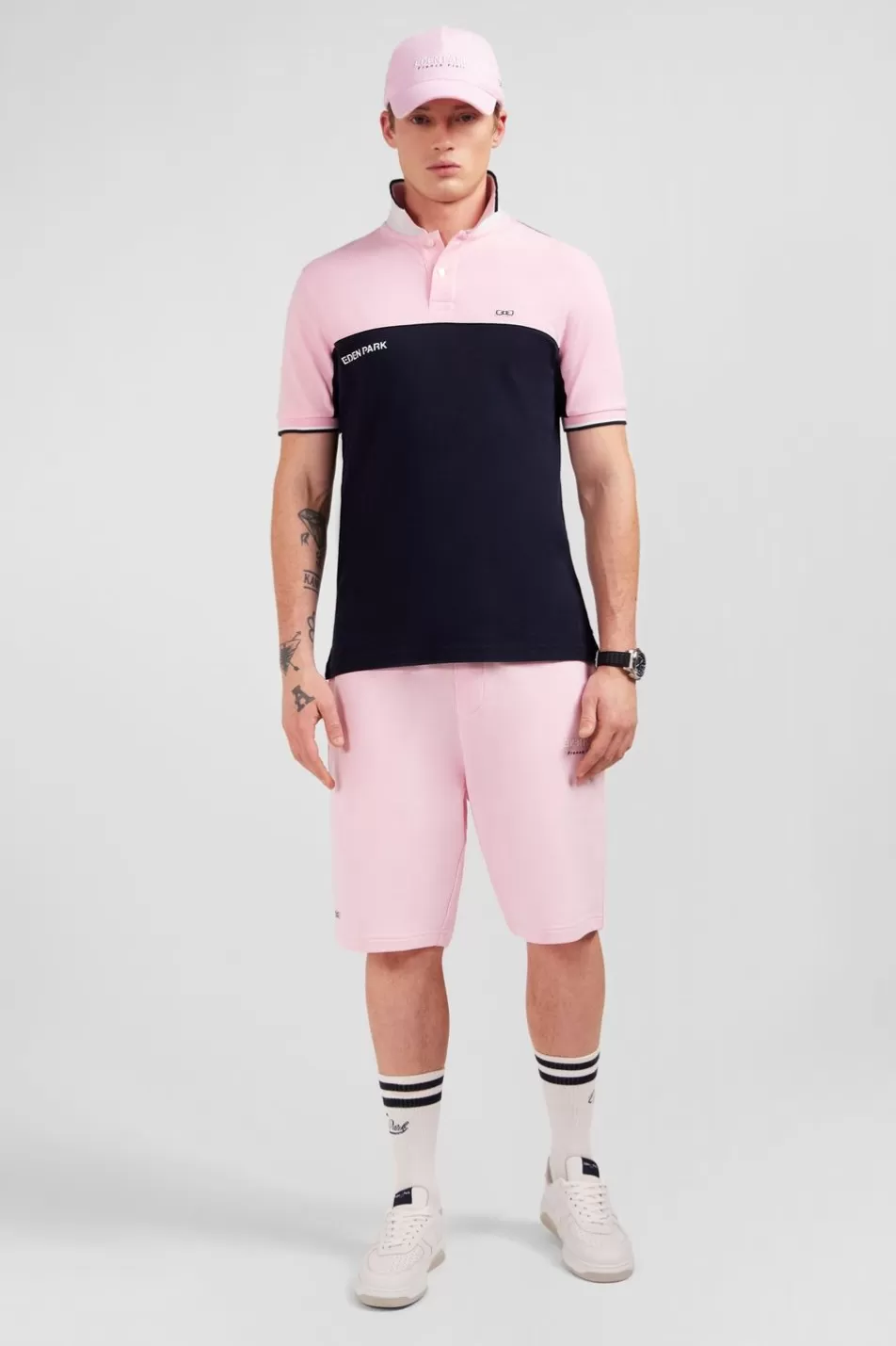 Shorts & Bermudas | Eden Park Shorts In Pink Fleece