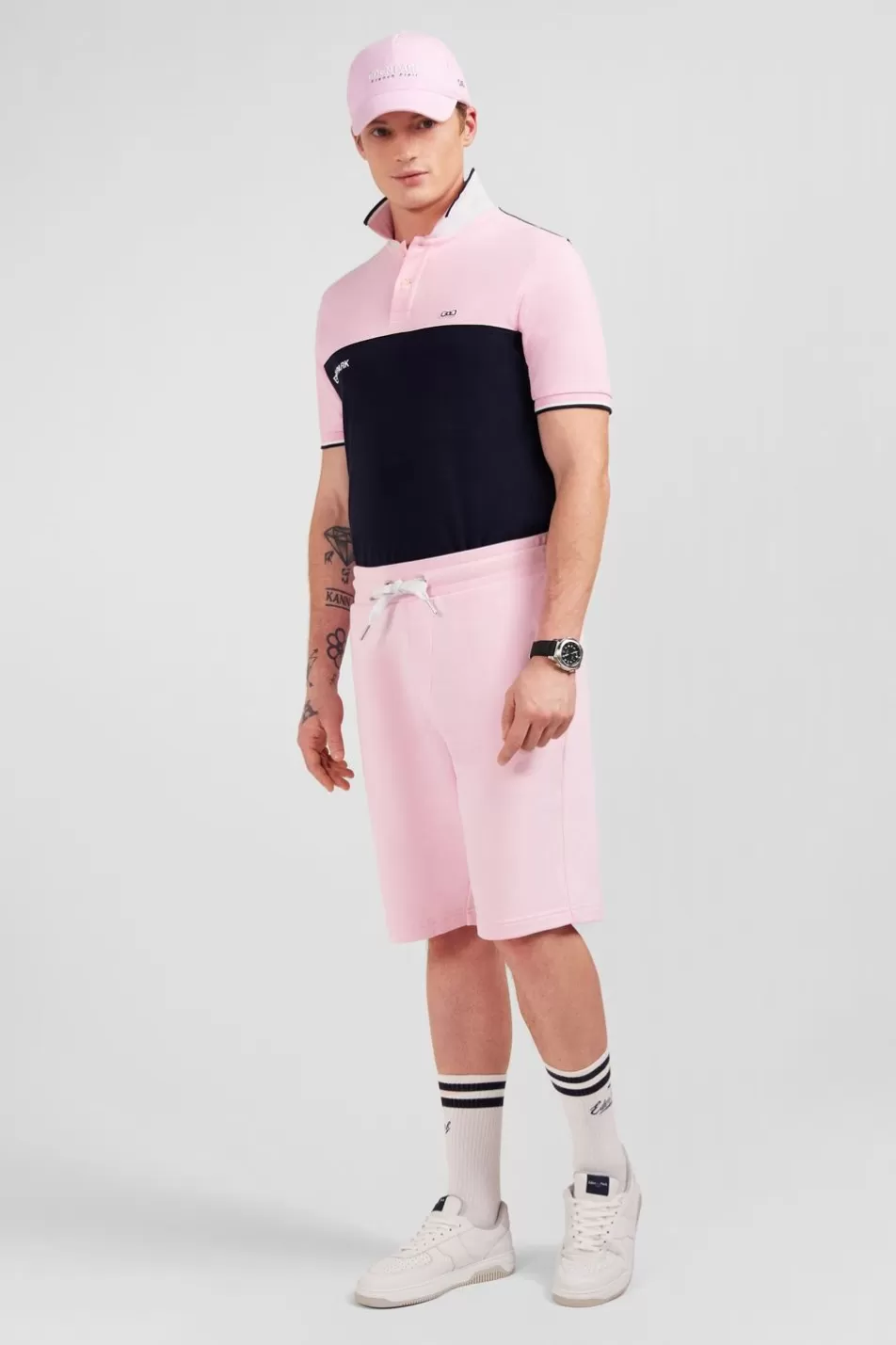 Shorts & Bermudas | Eden Park Shorts In Pink Fleece