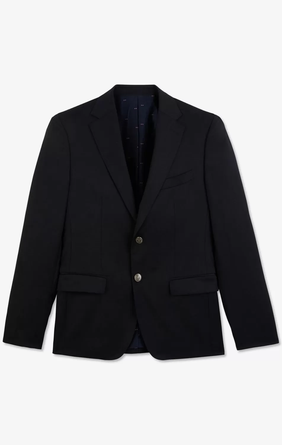 Jackets | Eden Park Slim Fit Navy Blue 100% Wool Blazer