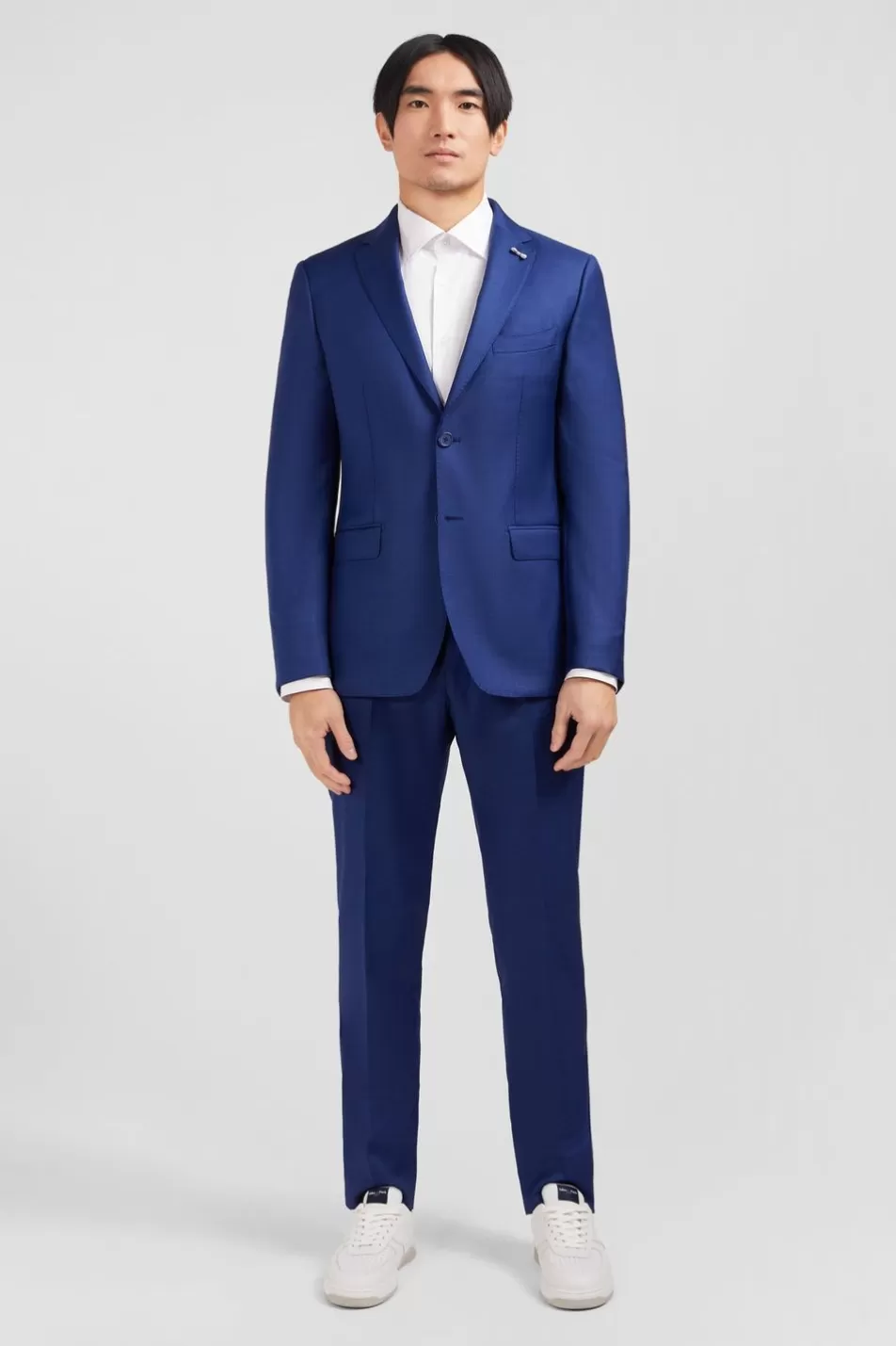 Jackets | Eden Park Slim-Fit Suit In Blue Wool