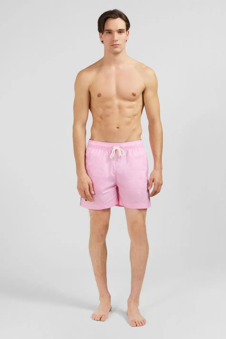 Swimwear | Eden Park Swim Shorts With Tricoloured Stripes