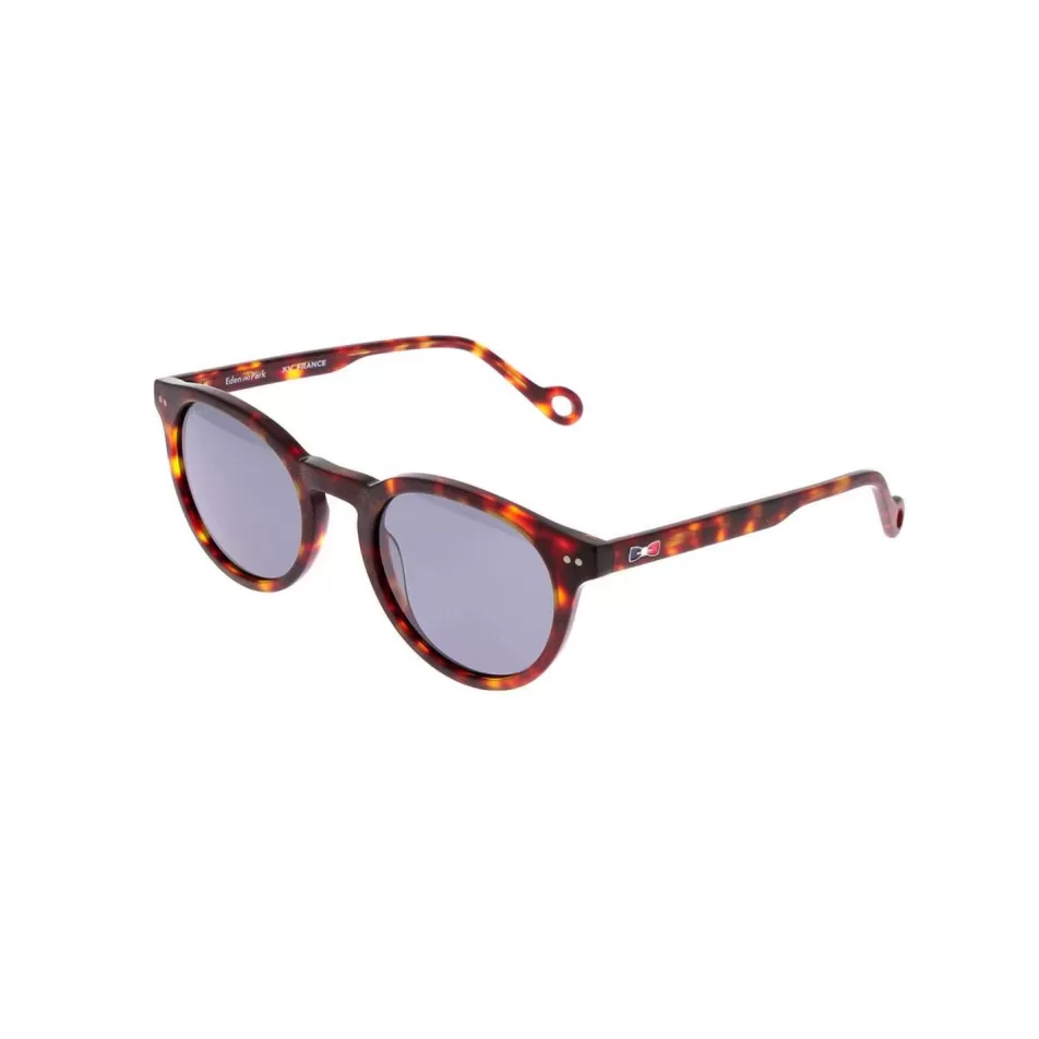 Lunettes De Soleil | Eden Park Tortoiseshell Motif Round Sunglasses