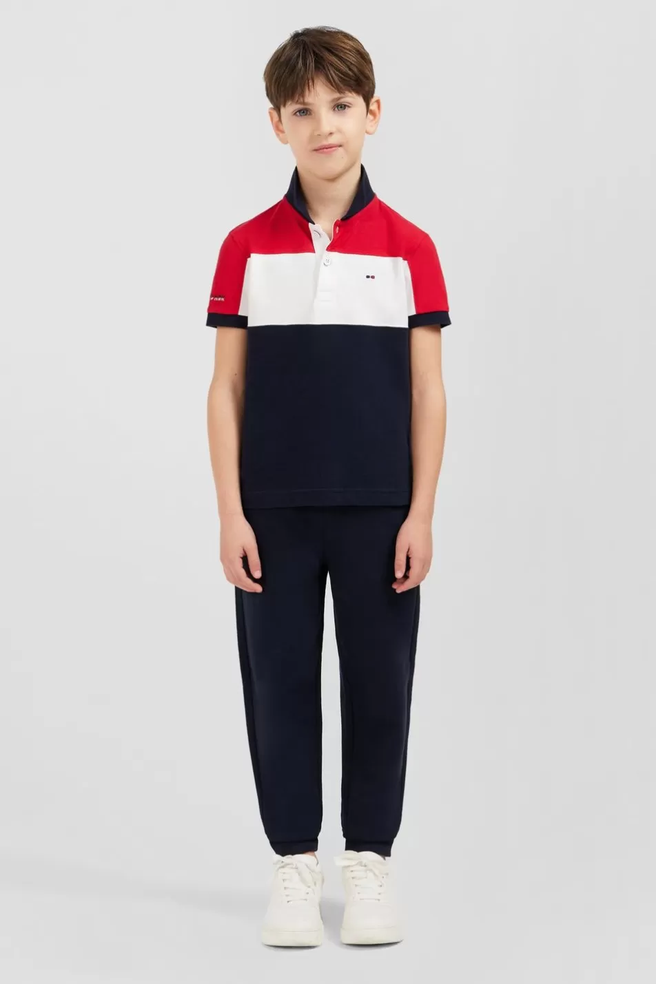 Children | Eden Park Tricolor Polo Shirt