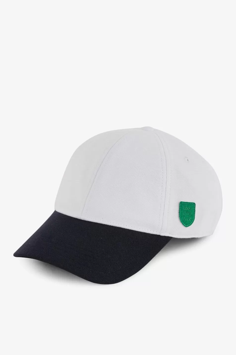 Caps | Eden Park White Colour-Block Cap