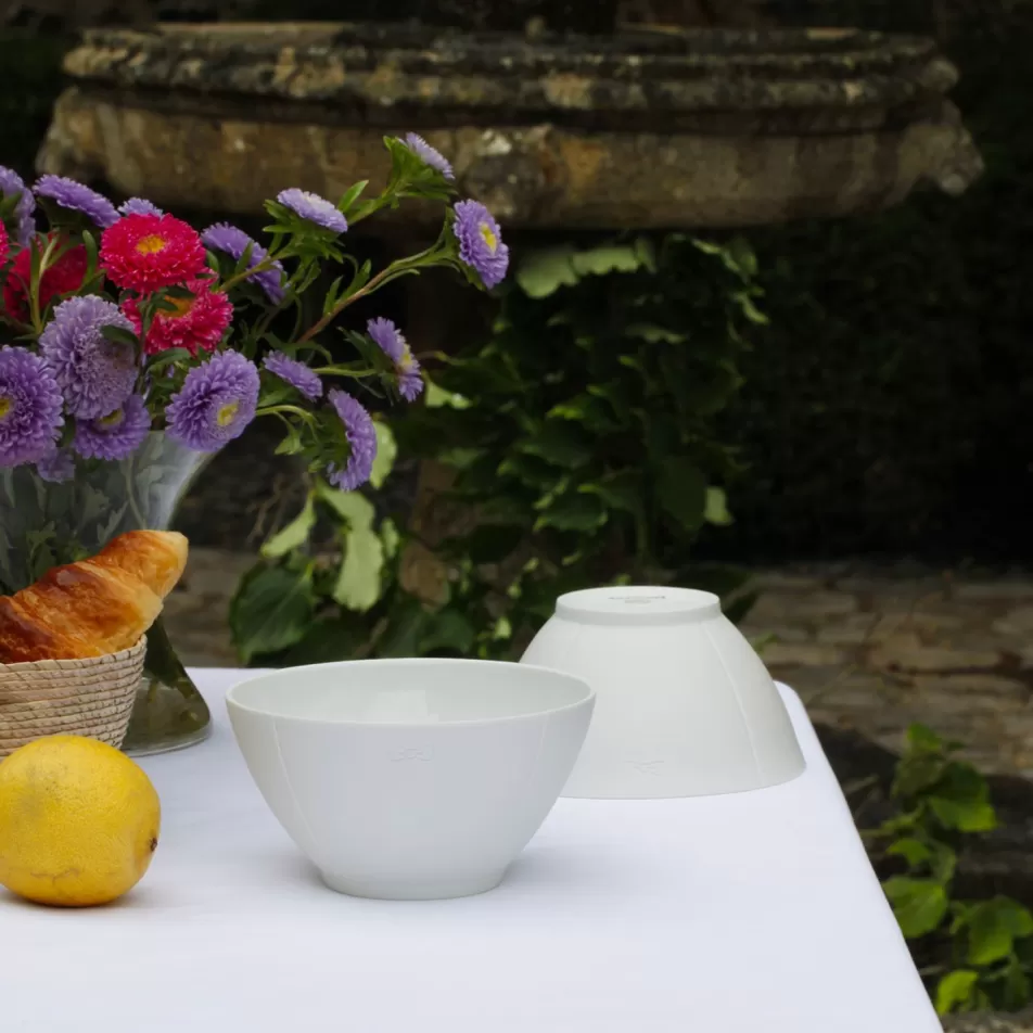 Art Of The Table | Eden Park White Limoges Porcelain Bowl