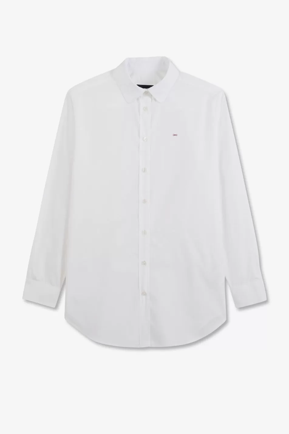 Shirts | Eden Park White Long-Sleeved Blouse