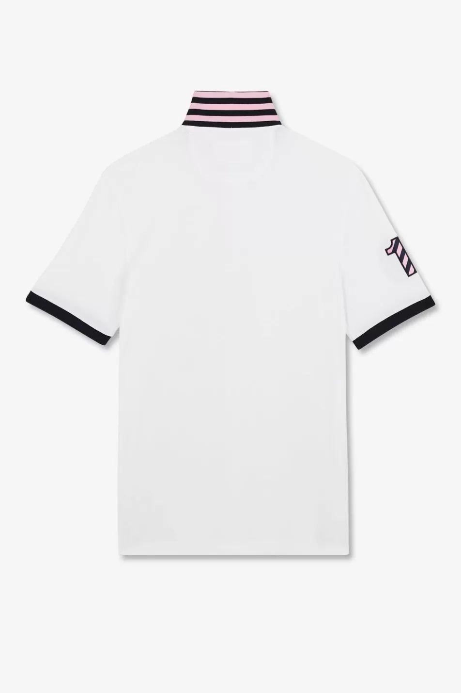 Polos | Eden Park White Short-Sleeved Polo Shirt Number 10